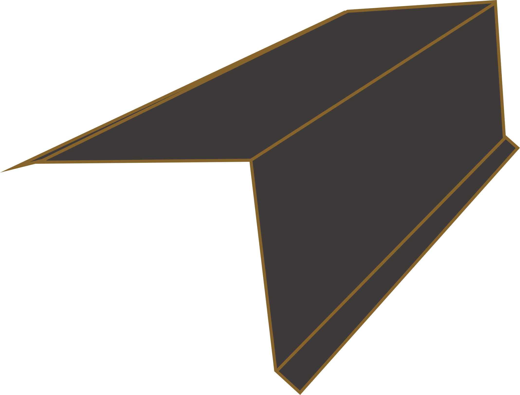 Планка торцевая NormanMP  RR32 темно-коричневый 135х145